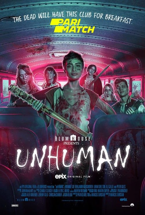 poster of Unhuman (2022) Telugu [Voice Over] Dubbed WEBRip